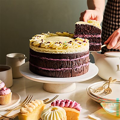 Waitrose Chocolate & Cherry Cake