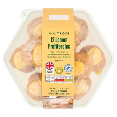 Waitrose Lemon Profiteroles