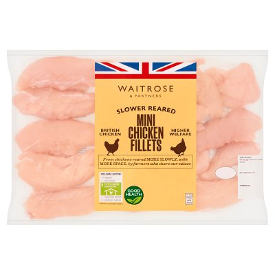 Waitrose Frozen Chicken Mini Fillets