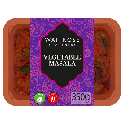 Waitrose Indian Vegetable Masala Curry for 2