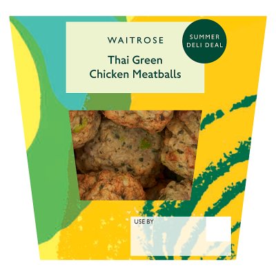 Waitrose Thai Green Chicken Meatballs
