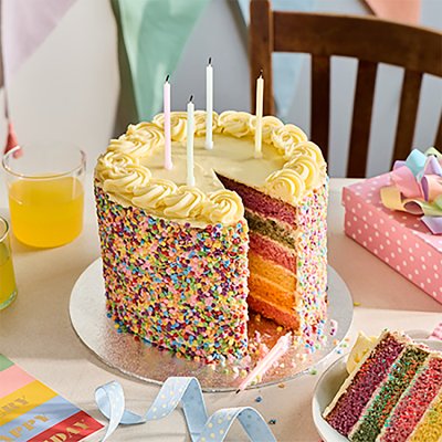 Waitrose Rainbow Celebration Cake