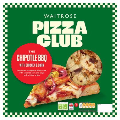 Waitrose Pizza Club Chipotle BBQ Chicken Pizza