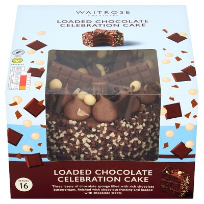 Waitrose Chocolate Loaded Cake
