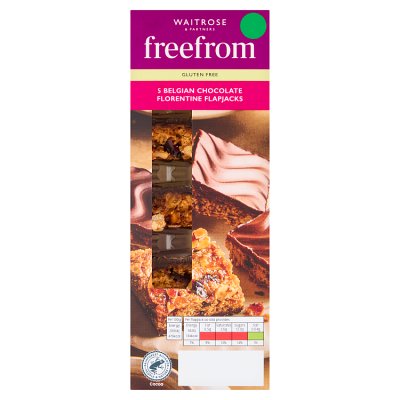 Waitrose Free From GF Florentine Flapjacks
