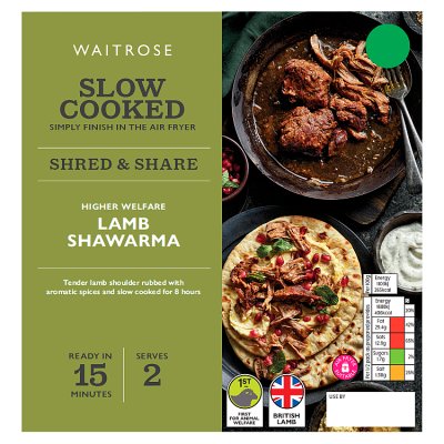 Waitrose Slow Cooked Lamb Shawarma