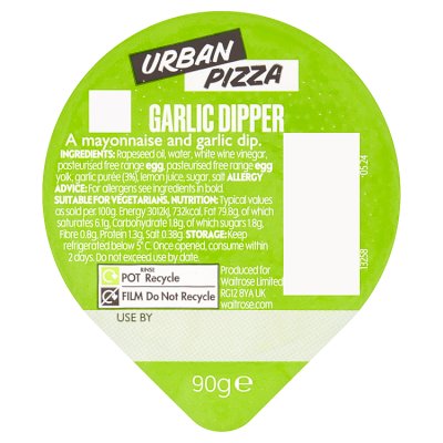 Waitrose Urban Pizza The Garlic Dipper