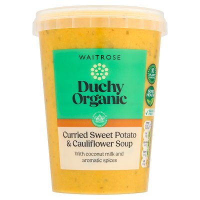 Duchy Organic Curried Sweet Potato & Cauliflower Soup