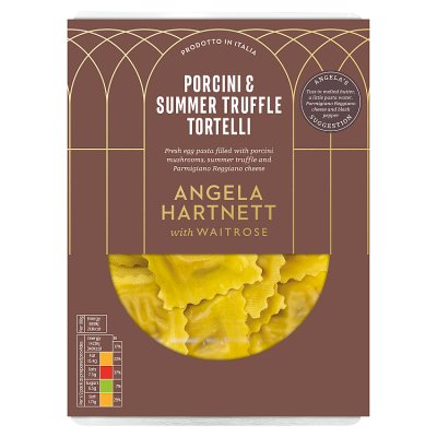 Angela Hartnett with Waitrose Porcini & Summer Truffle Tortelli