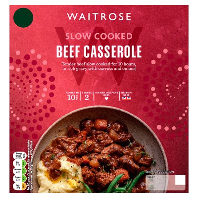 Waitrose Slow Cooked Beef Casserole