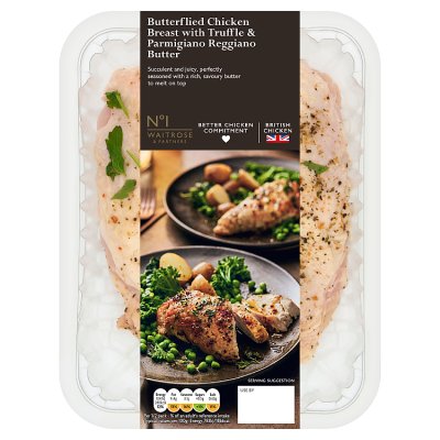No.1 2 Butterflied Chicken Breast with Truffle & Parmigiano Reggiano Butter
