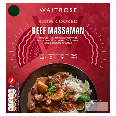 Waitrose Slow Cooked Beef Massaman