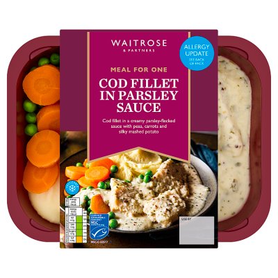 Waitrose Classics Cod in Parsley for 1
