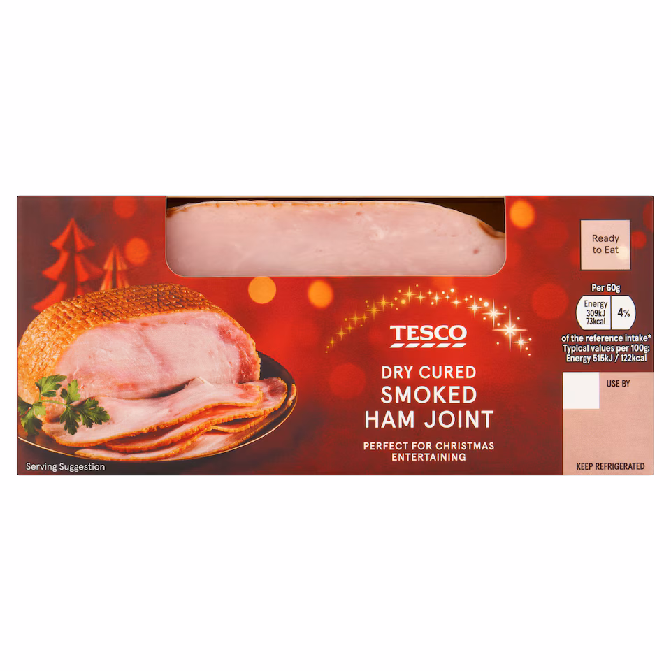 Tesco Smoked Ham Joint 500g