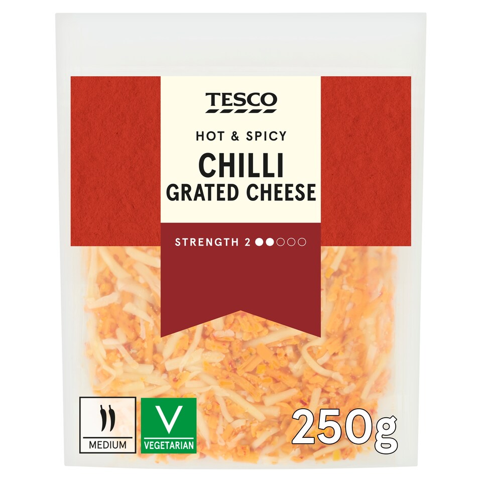 Tesco Chilli Cheese Mix 250g