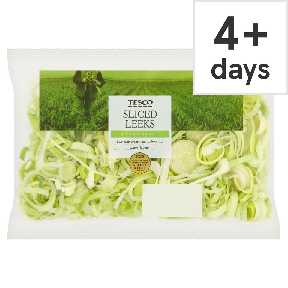 Tesco Sliced Leeks 200g