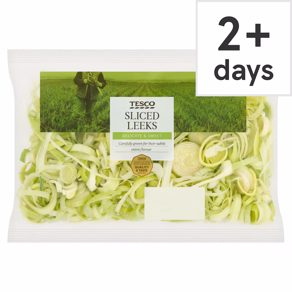 Tesco Sliced Leeks 200g