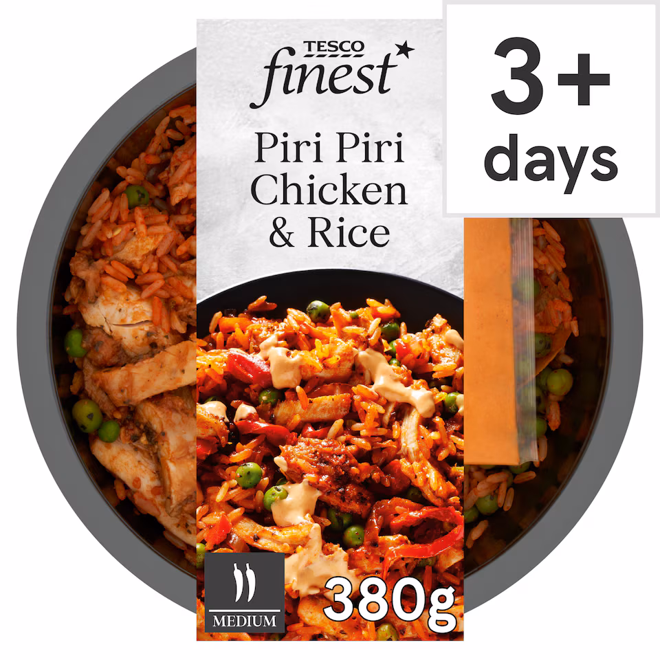 Tesco Finest Piri-Piri Chicken & Rice 380g