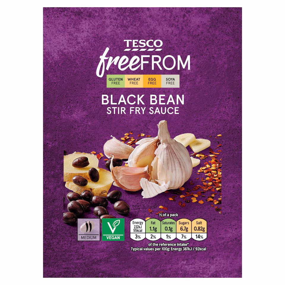 Tesco Free From Blackbean Stir Fry Sauce 120g