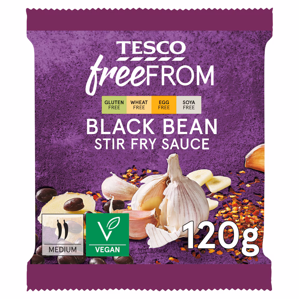 Tesco Free From Blackbean Stir Fry Sauce 120g