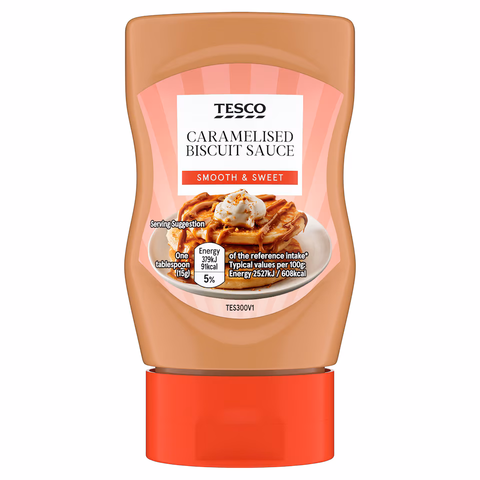 Tesco Caramelised Biscuit Sauce 300g