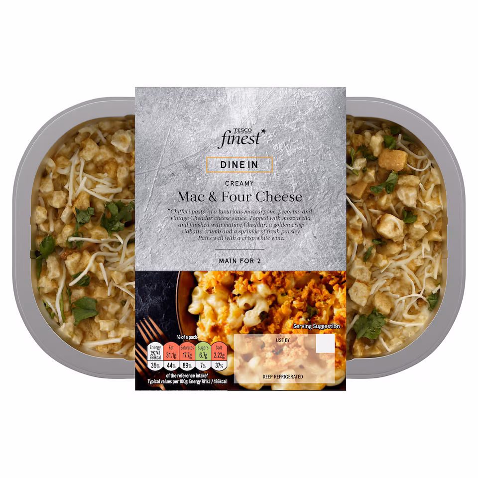 Tesco Finest Mac & Four Cheese 750g