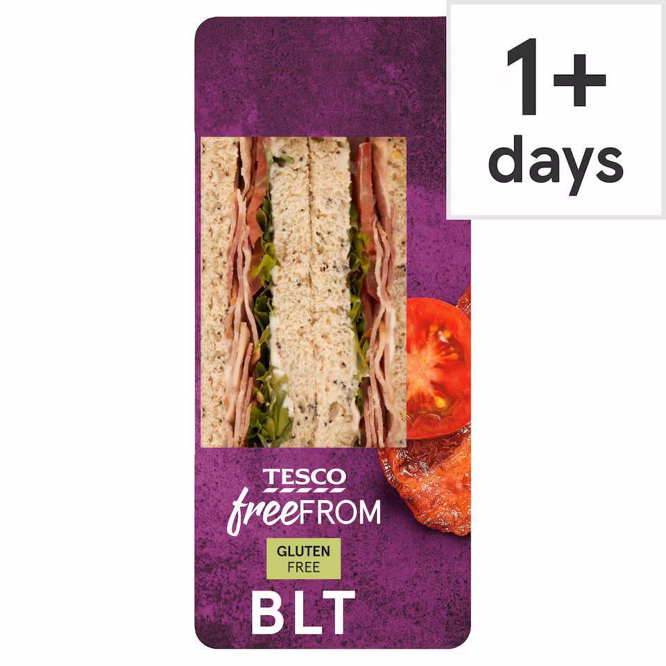 Tesco Free From BLT Sandwich