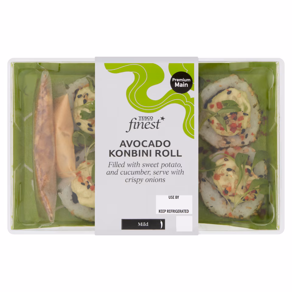 Tesco Finest Avocado Konbini Roll 192g