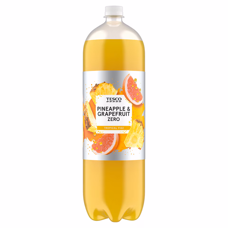Tesco Pineapple & Grapefruit Zero 2L