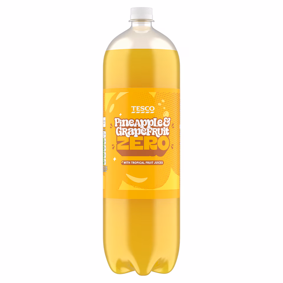 Tesco Pineapple & Grapefruit Zero 2L