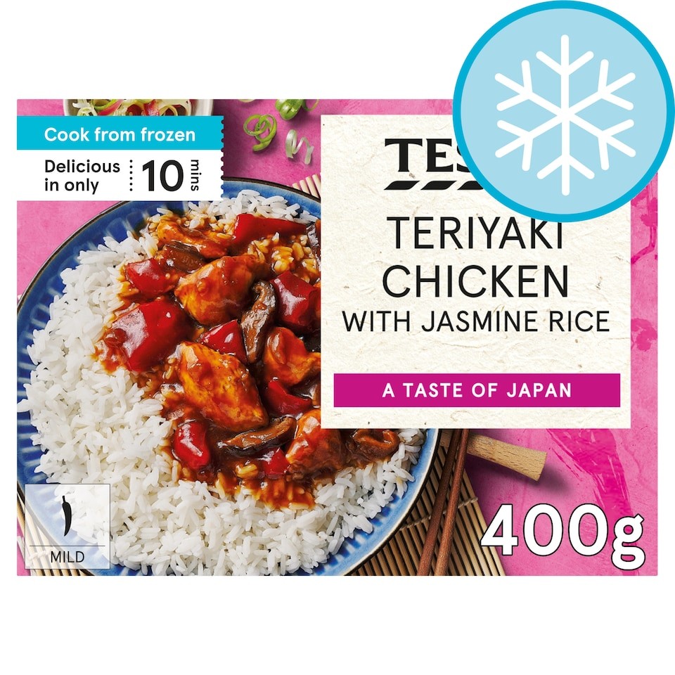 Tesco Teriyaki Chicken & Jasmine Rice 400g