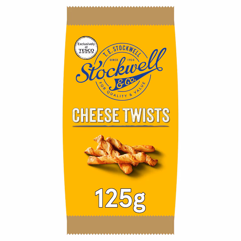 Stockwell & Co. Cheese Twists 125g