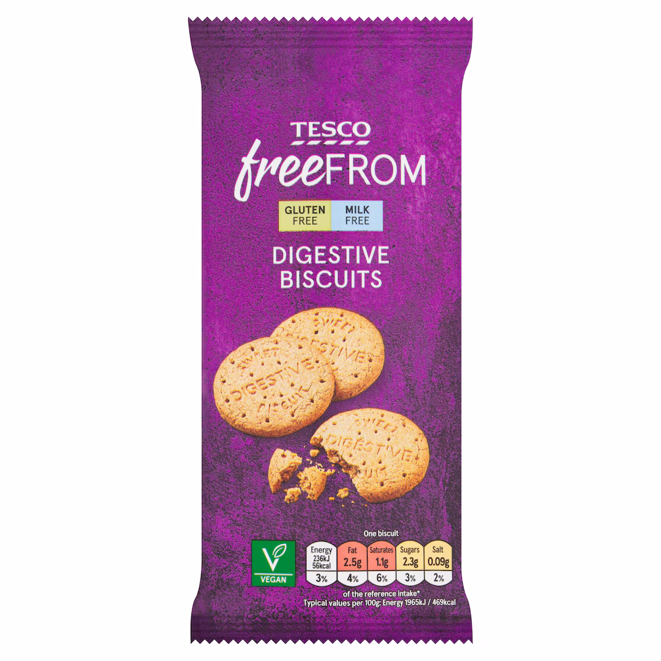 Tesco Free From Digestives 188g