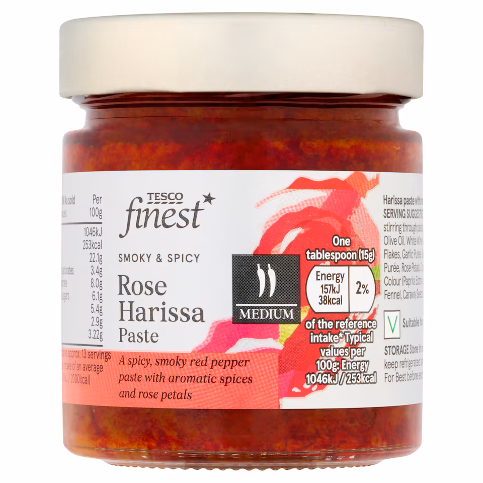 TESCO Finest Rose Harissa Paste 190g