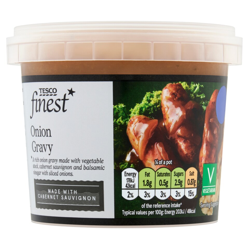 Tesco Finest Onion Gravy 350g