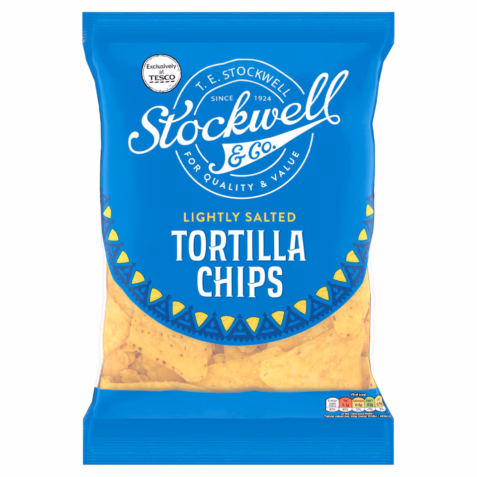 Stockwell & Co. Lightly Salted Tortilla Chips 200g
