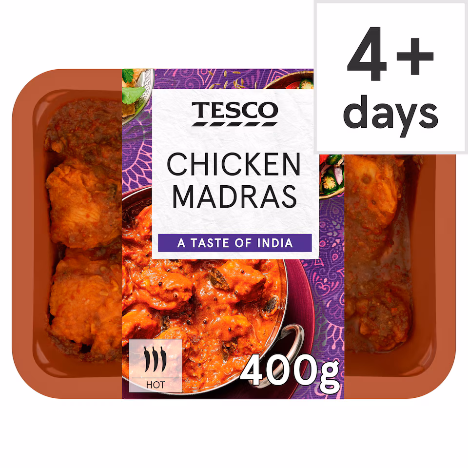 Tesco Chicken Madras 400g