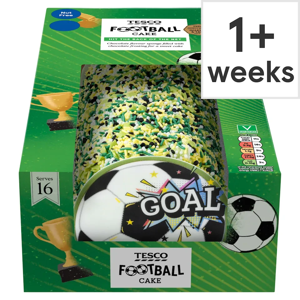 Tesco Football Cake