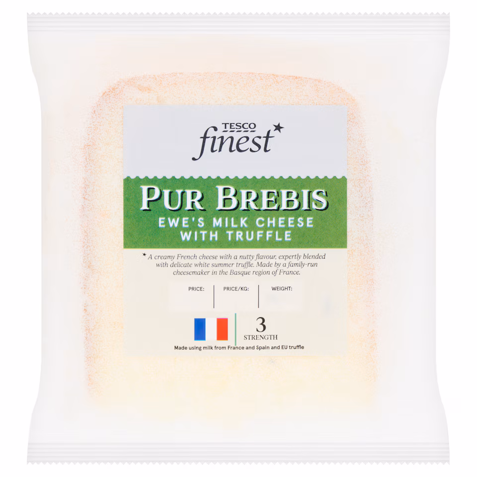Tesco Finest Pur Brebis Ewe's Milk Cheese With Truffle 160g