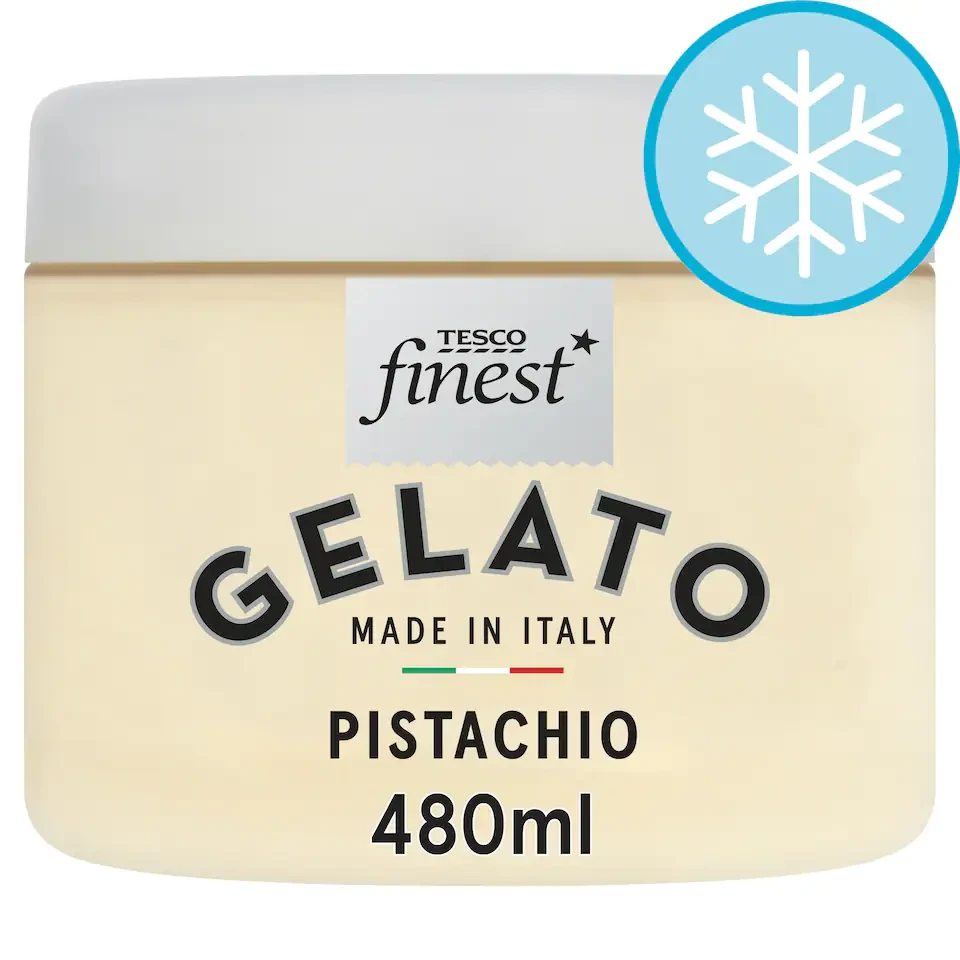 Tesco Finest Pistachio Gelato 480ml