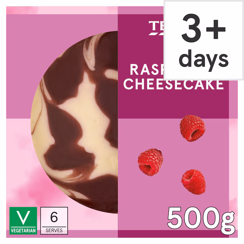 Tesco Raspberry Cheesecake 500g