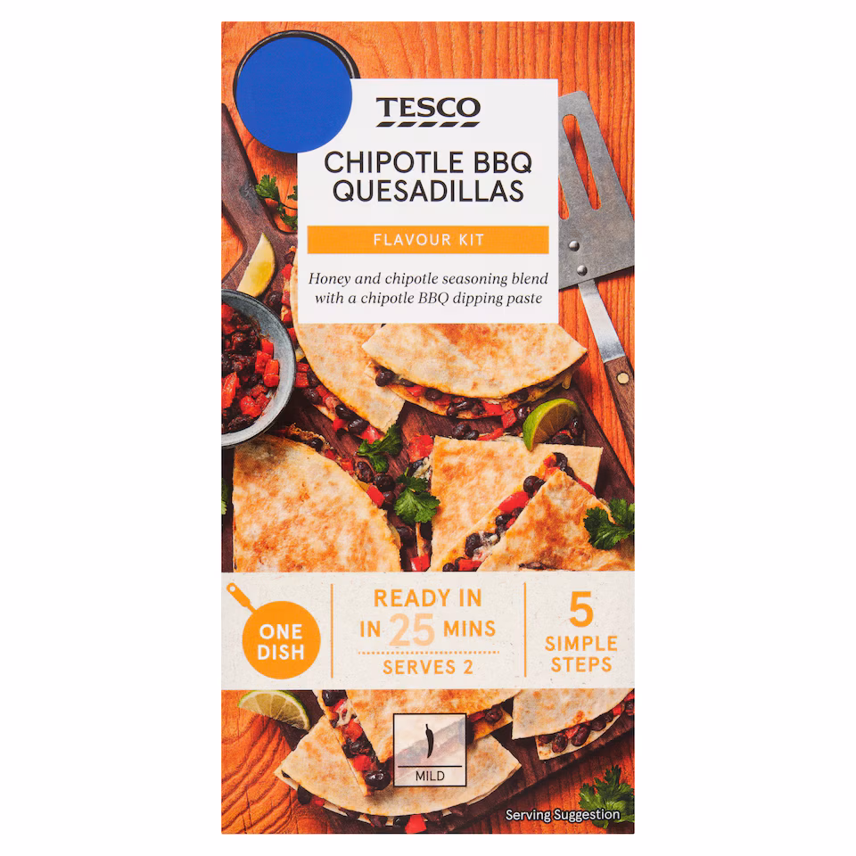 Tesco Chipotle BBQ Quesadilla Flavour Kit 40g