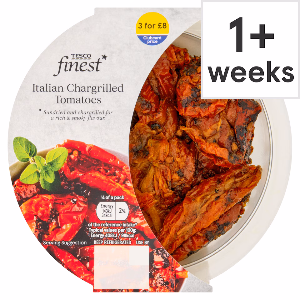 Tesco Finest Italian Chargrilled Tomatoes 140g