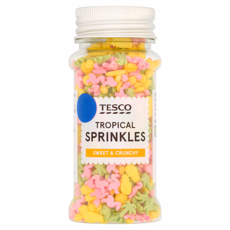 Tesco Tropical Sprinkles 55g
