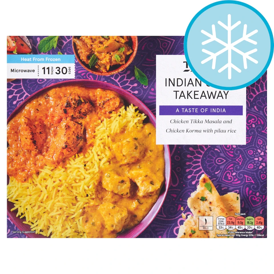 Tesco Chicken Tikka Banquet 550g