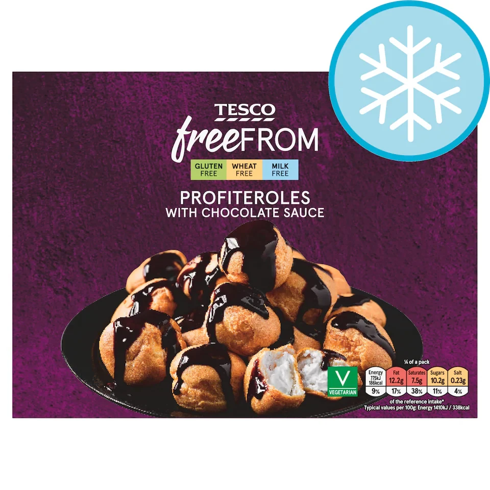 Tesco Free From Profiteroles 220g