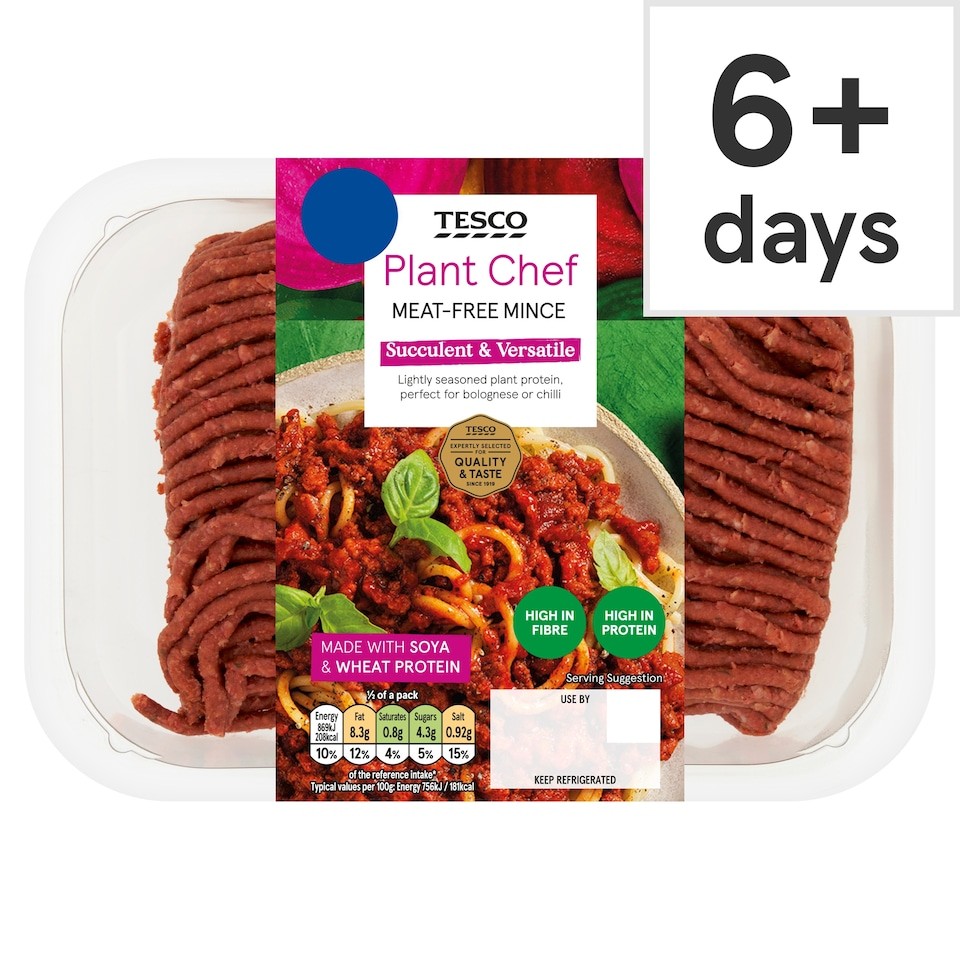 Tesco Plant Chef Meat-Free Mince 250g