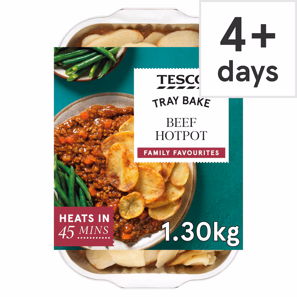 Tesco Tray Bake Beef Hotpot 1.3kg