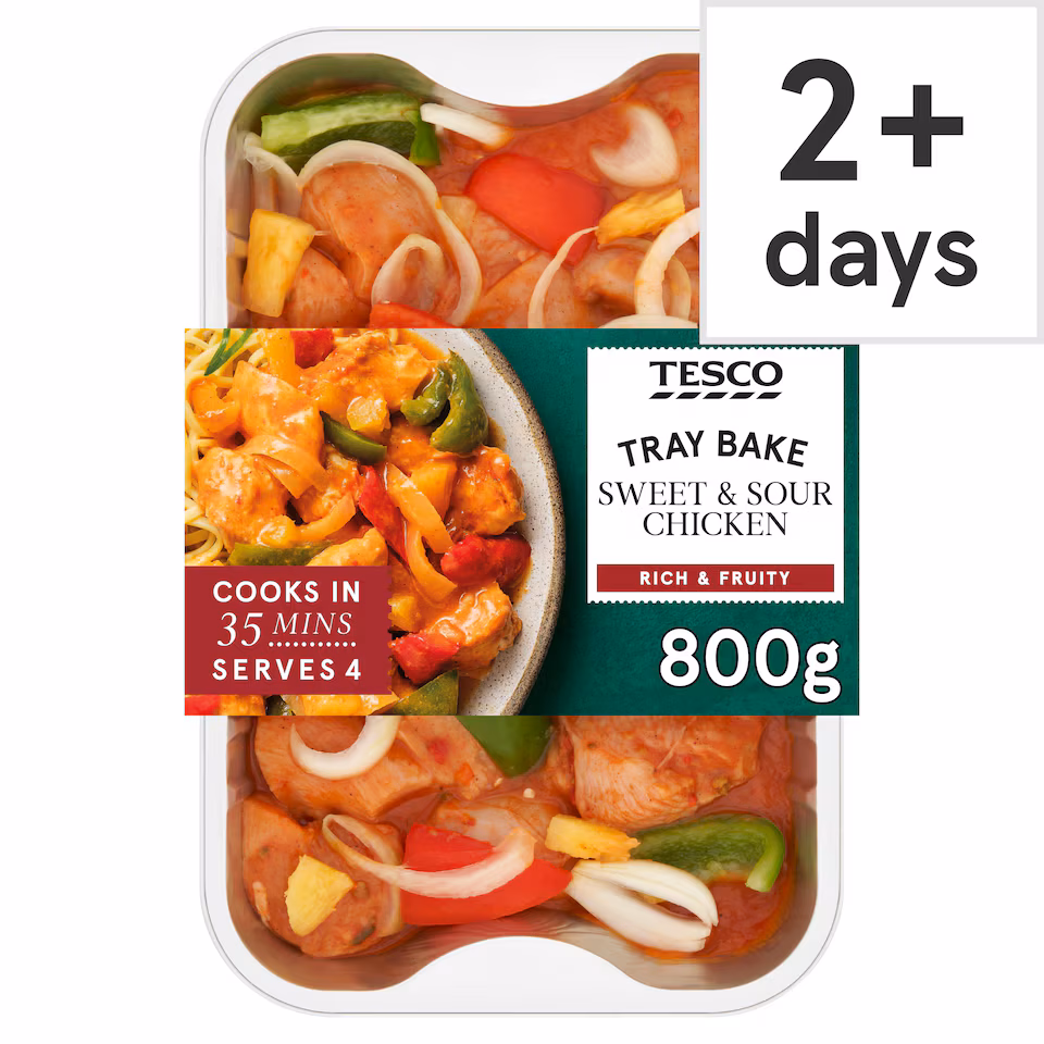 Tesco Sweet & Sour Chicken 800g