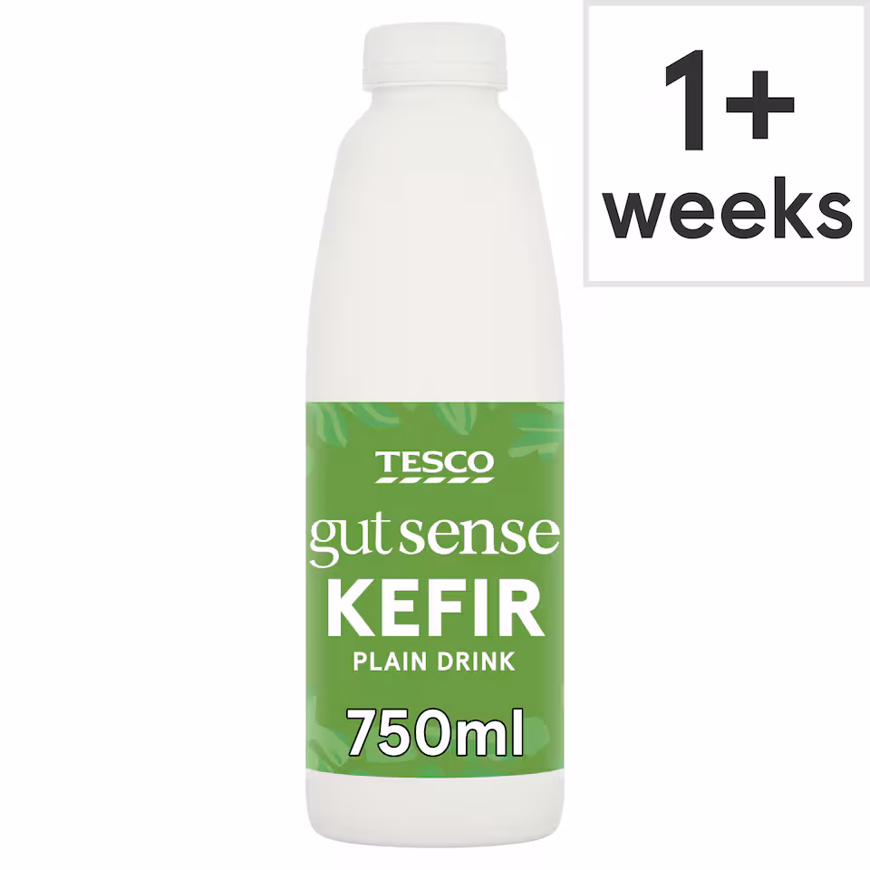 Tesco Gut Sense Kefir Drink Plain 750ml